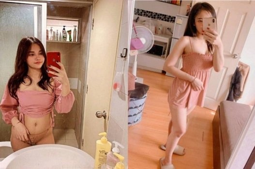 Em gái nứng lồn dùng gối chà lồn sướng run người